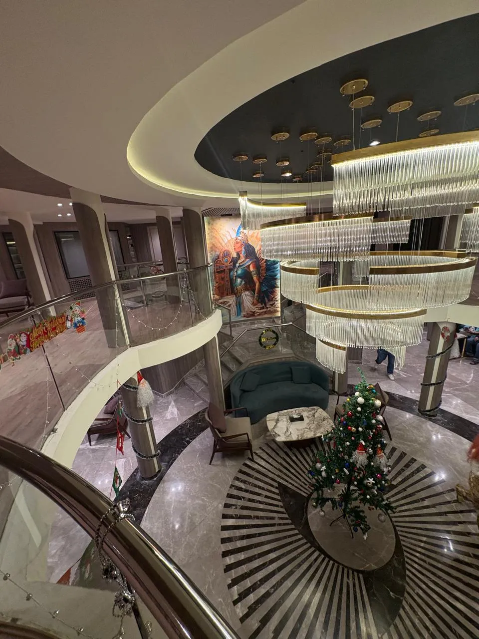 Lobby of the Royal Liberty Nile cruise